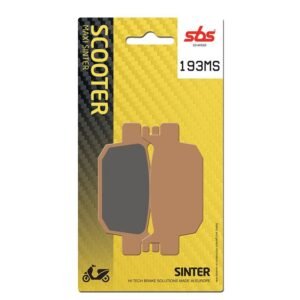 Plaquettes de freins SBS 193MS Sinter Métal Fritté arrière