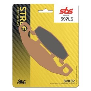 Plaquettes de freins SBS 597HS Sinter Métal Fritté avant