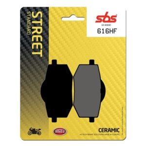 Plaquettes de freins SBS 616HF Organique avant