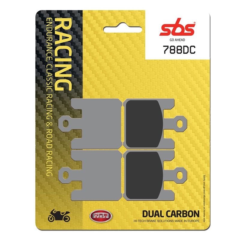 Plaquettes de freins SBS 788DC Racing carbon avant
