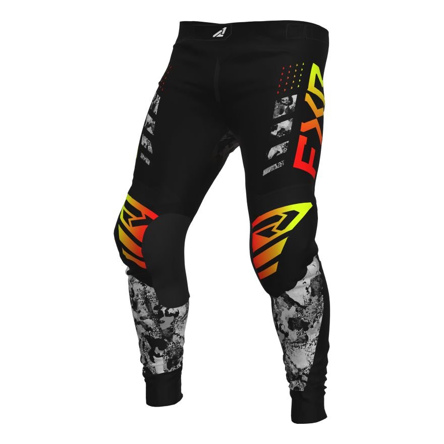 Pantalon cross FXR PODIUM ACID INFERNO 2022