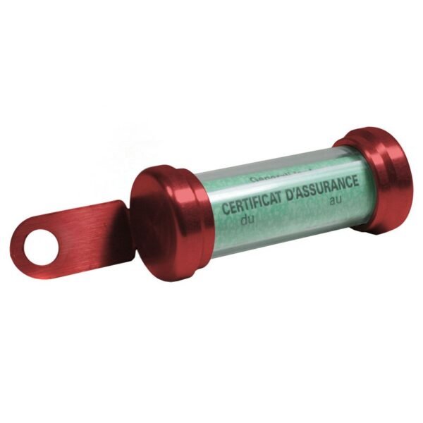 Porte assurance Chaft Tube alu