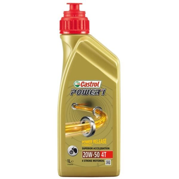 Huile moteur Castrol POWER 1 4T 20W50 1 LITRE