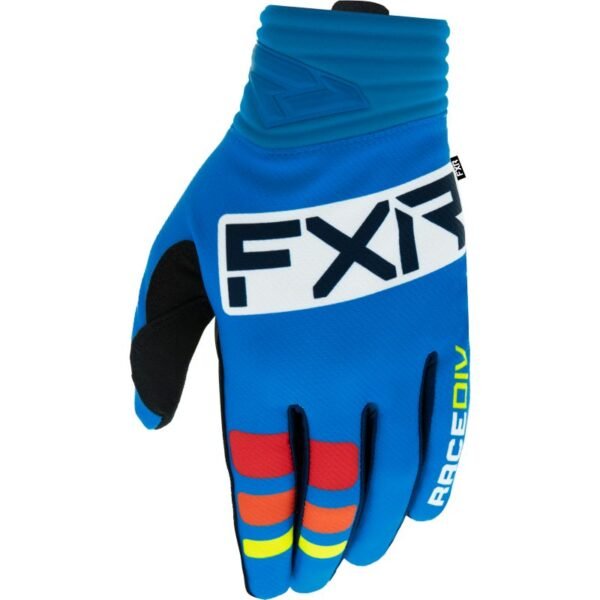 Gants cross FXR PRIME COBALT BLUE/WHITE 2022