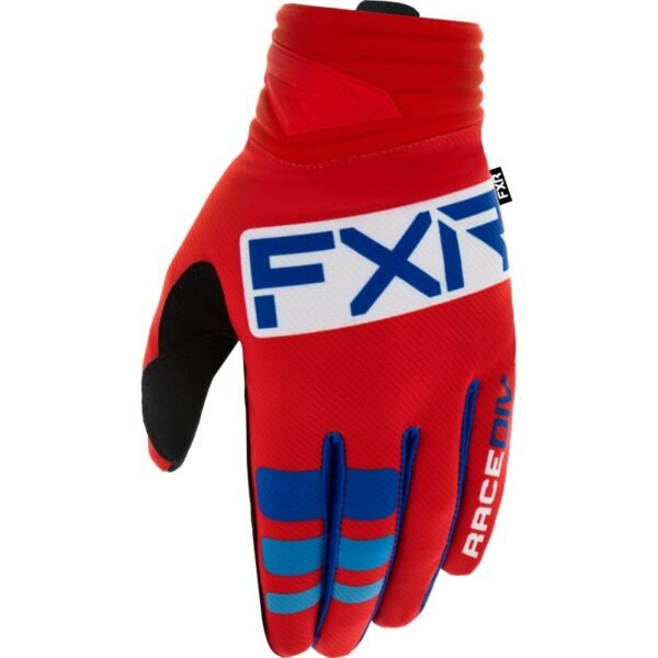 Gants cross FXR PRIME RED/BLUE 2022