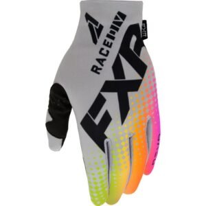 Gants cross FXR PRO-FIT LITE GREY/SHERBBERT ENFANT
