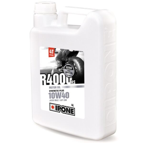 Huile moteur Ipone R4000 RS - 10W40 - 4 LITRES