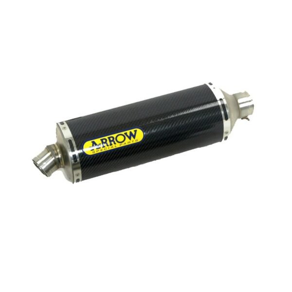 Silencieux Arrow Alu dark Race-tech embout acier