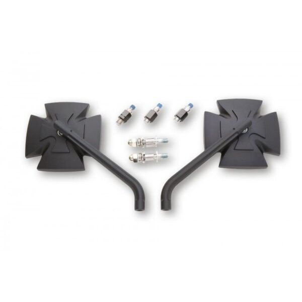 Rétroviseur Highsider IRON CROSS (la paire)