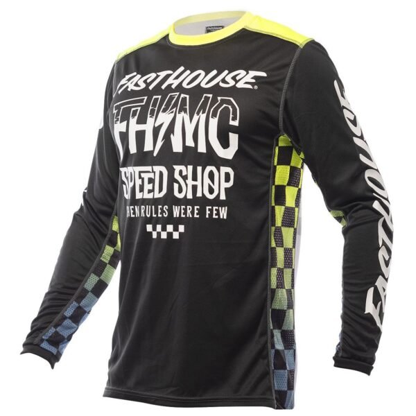 Maillot cross FASTHOUSE GRINDHOUSE BRUTE BLACK/HIGH VIZ 2022