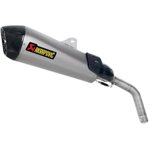 Silencieux Akrapovic Titane embout carbone