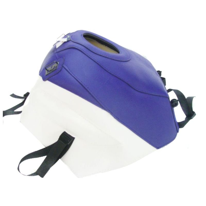 Tapis de réservoir Bagster Violet Foncé/Blanc