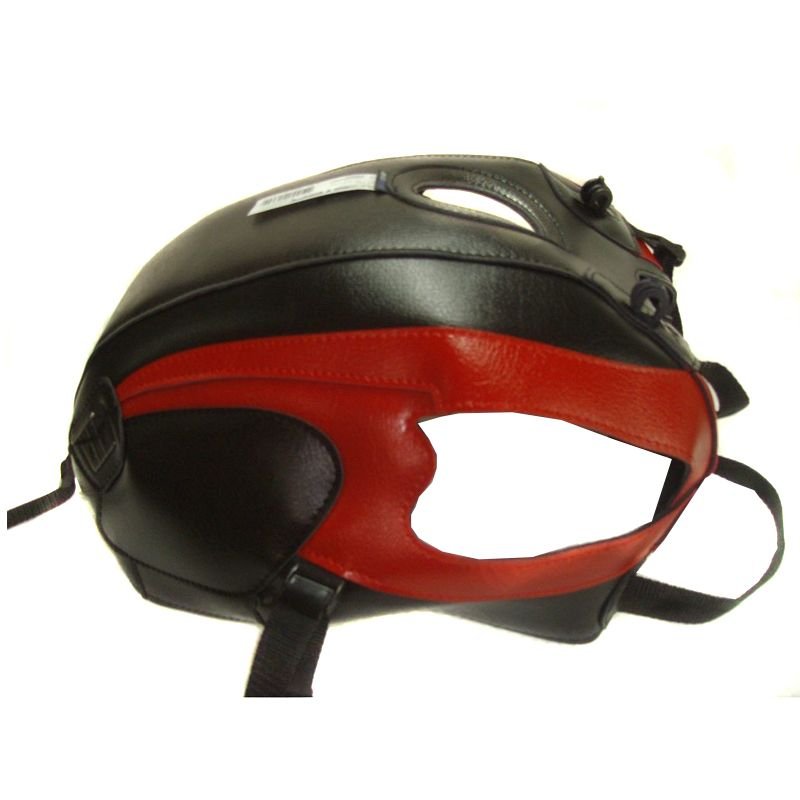 Tapis de réservoir Bagster Noir/Déco Rouge