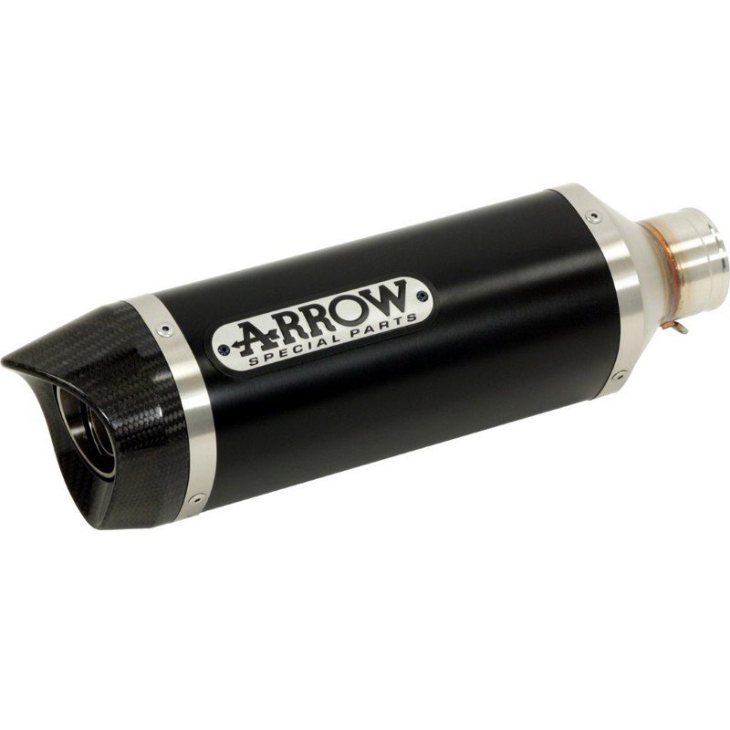 Silencieux Arrow Indy race Alu Dark embout carbone