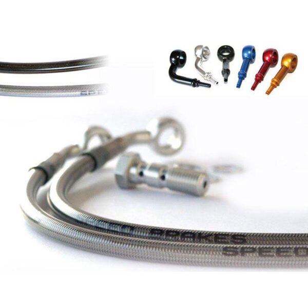 Kit durites aviation Speed Brakes Inox Arrière