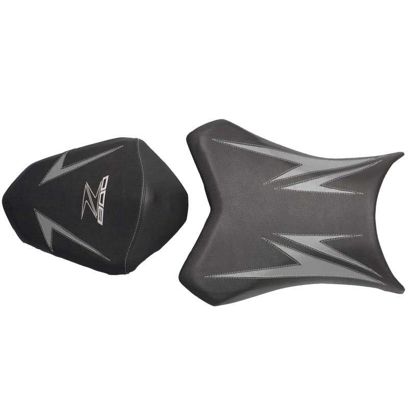 Housse de selle Bagster Noir Déco Noir mat