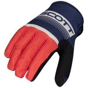 Gants cross Scott 350 RACE - BLEU/ROUGE 2022