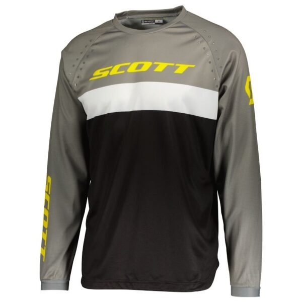 Maillot cross Scott 350 SWAP EVO - NOIR/GRIS 2023