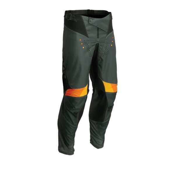 Pantalon cross Thor PULSE REACT ARMY BLACK 2022