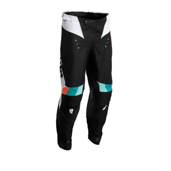 Pantalon cross Thor PULSE REACT WHITE BLACK 2022