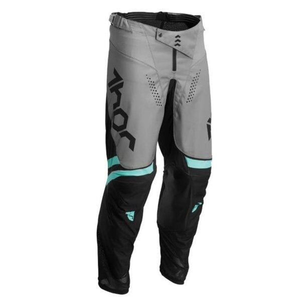 Pantalon cross Thor PULSE CUBE BLACK MINT ENFANT
