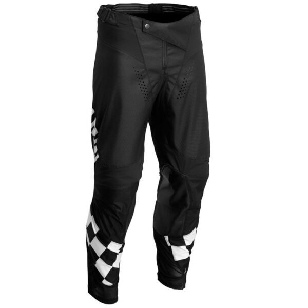 Pantalon cross Thor HALLMAN DIFFER CHEQ BLACK WHITE 2025
