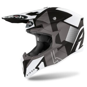 Casque cross Airoh WRAAP - RAZE - BLACK MATT 2023