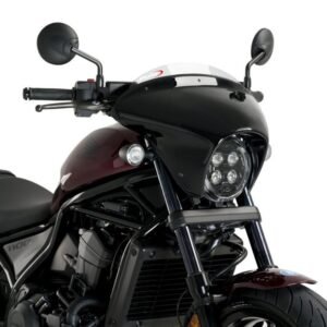 Tête de fourche Puig BATWING SML SPORT NOIR BRILLANT