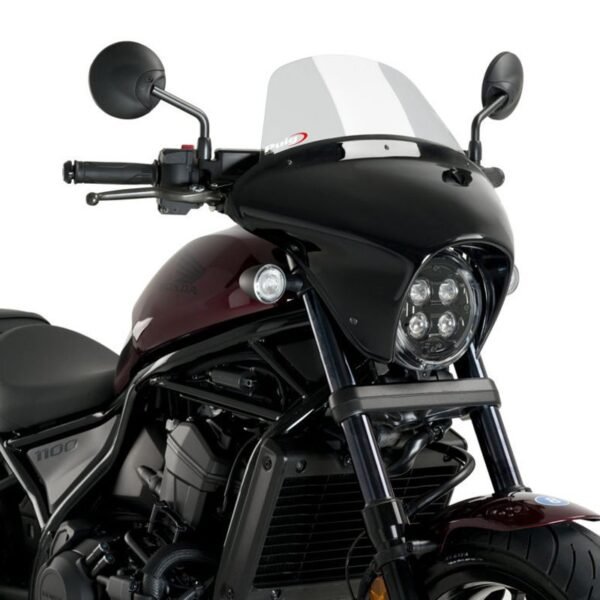 Tête de fourche Puig BATWING SML TOURING NOIR BRILLANT
