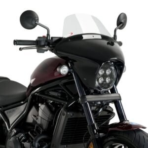 Tête de fourche Puig BATWING SML TOURING NOIR BRILLANT