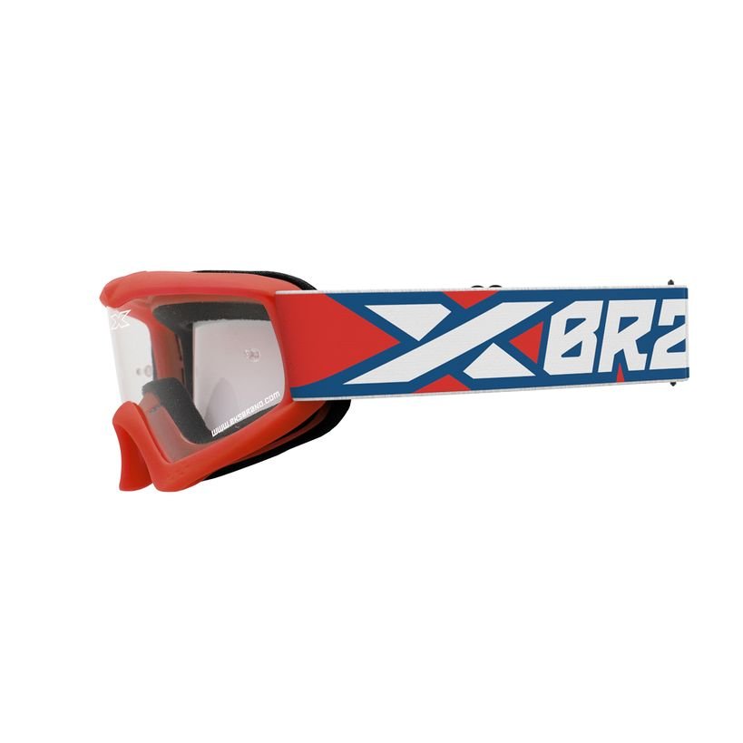 Masque cross EKS XGROM YOUTH RED/WHITE/BLUE
