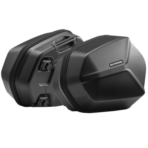 Valise SW-MOTECH AERO ABS AVEC SUPPORT (2 x 25 Litres)