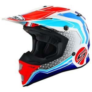 Casque cross Suomy MX SPEED PRO MIPS - FORWARD - BLUE/WHITE 2023