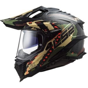 Casque LS2 MX701 - EXPLORER CARBON - EXTEND