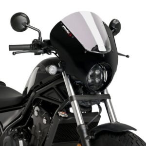 Tête de fourche Puig DARK NIGHT NOIR MAT