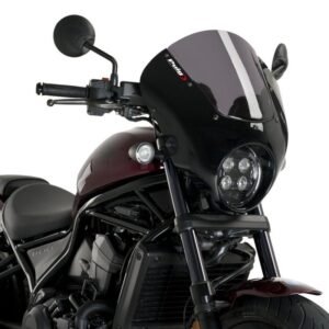 Tête de fourche Puig DARK NIGHT NOIR BRILLANT