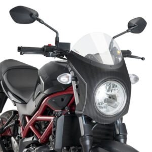 Bulle Puig RETRO - SEMI CARENAGE Carbone