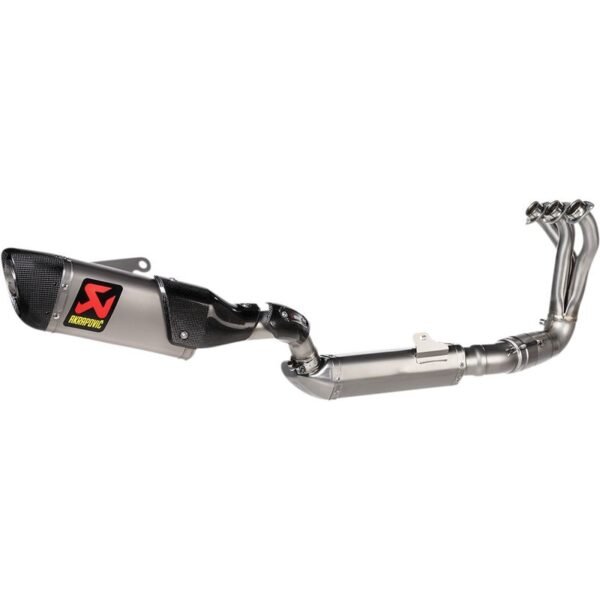 Ligne Complète Akrapovic Racing titane Embout carbone