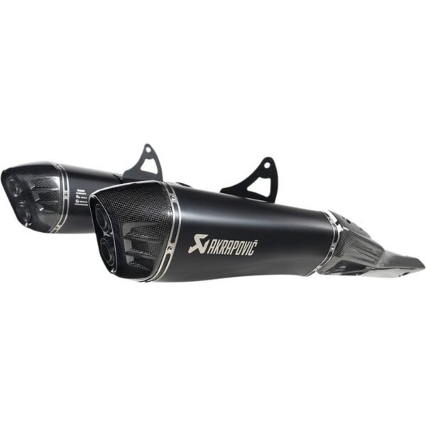 Silencieux Akrapovic Titane noir embout carbone